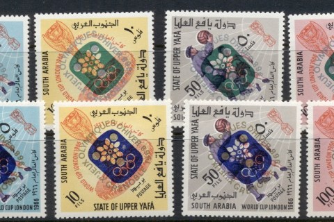 Aden-State-of-Upper-Yafa-1967-Mi74-81-Winter-Olympics-Grenoble