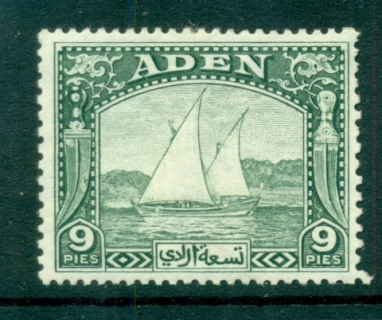 Aden-1937-Dhow-9p-MUH-lot71263