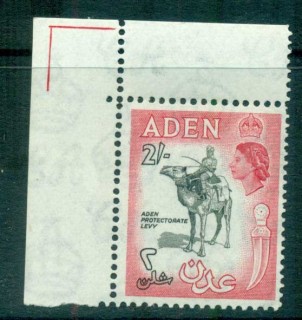 Aden-1953-59-Camel-rider-Aden-Protectorate-Levy-2-carmine-black-MUH-lot71358