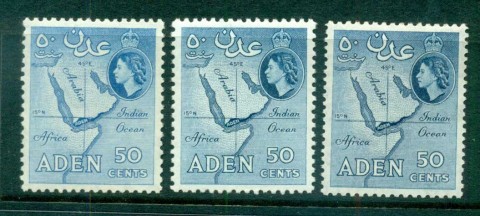 Aden-1953-59-Map-50c-Perfs-shades-MUH-lot71335