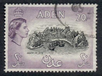 Aden-1953-59-QEII-Pictorial-20-black-centre-FU