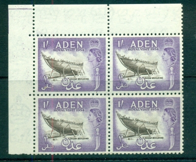 Aden-1954-Royal-Visit-Blk-4-MUH-lot71363
