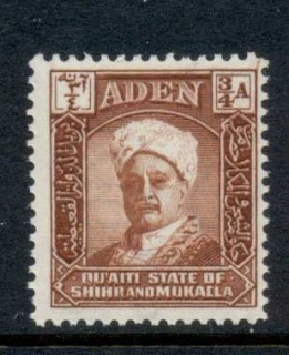 Aden-Quaiti-State-of-Shihr-Mukalla-1942-Sultan-Sir-Saleh-bin-Ghalib-al-Quaiti-0-75a-MLH