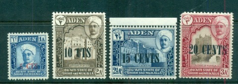 Aden-Quaiti-State-of-Shihr-Mukalla-1951-Opts-to-20c-MUH-lot71382