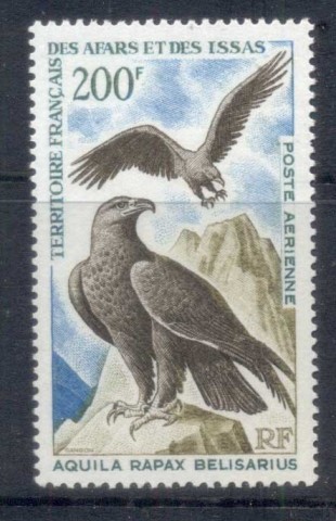 Afars-Issas-1967-Birds-of-Prey-200fr-MLH