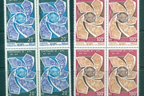 Afars & Issas 1974 Centenary of UPU