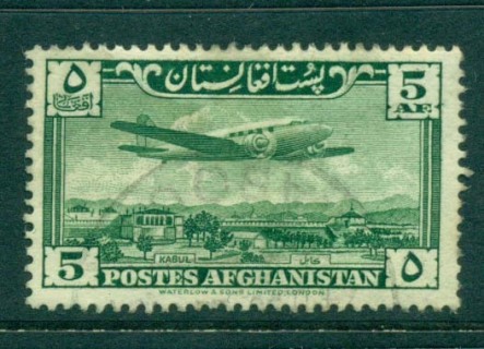 Afghanistan-1951-5af-Plane-over-palace-Grounds