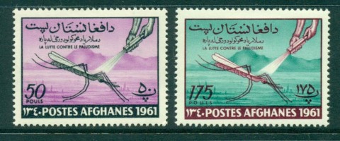 Afghanistan-1962-Anti-malaria-MLH-Lot30895