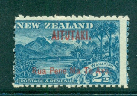 Aitutaki-1903-2-1-2p-Opt-on-NZ-MH-Lot55309