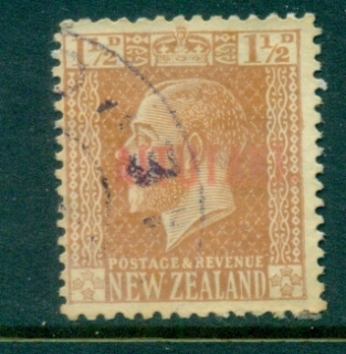 Aitutaki-1917-20-Opt-on-NZ-1-5d-brown-orange-FU