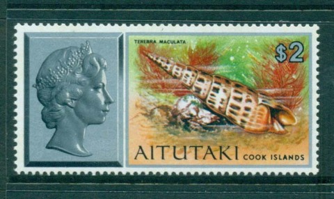Aitutaki-1974-Shell-2-MUH-lot30971