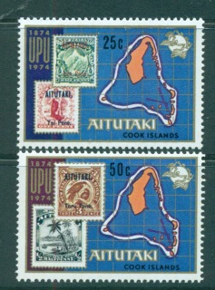 Aitutaki-1974-UPU-Centenary-MUH-lot56487