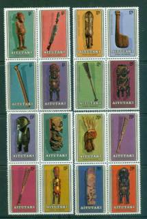 Aitutaki-1980-Artifacts-4x-Blk-4-MLH-Lot55326