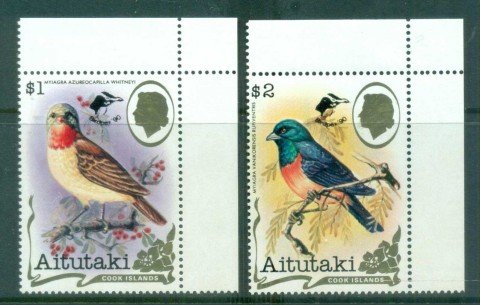 Aitutaki-1990-Birds-Opt-Birdpex-MUH