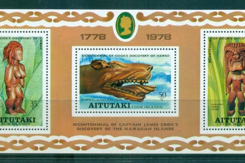 Aitutaki-1978-Captain-Cook-Bicentenary-MS-MUH-Lot55325