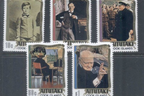Aitutaki-1974-Winston-Churchill-MUH
