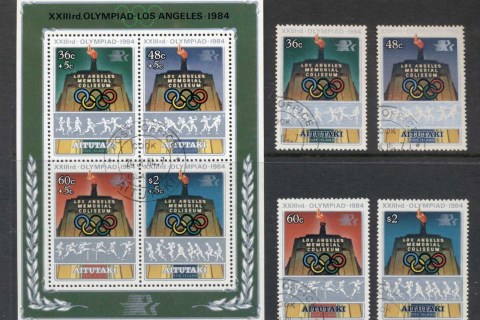 Aitutaki-1984-Summer-Olympics-Los-Angeles-MS-FU