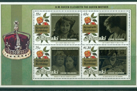 Aitutaki-1996-Queen-Mother-90th-Birthday-MS-MUH-Lot30004