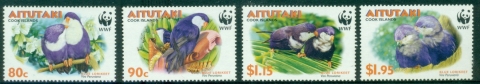Aitutaki-2002-WWF-Blue-Lorikeet-MUH
