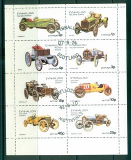 Staffa-1974-Vintage-Cars-Sheetlet-CTO-lot81712