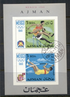 Ajman 1968 Summer Olympics Mexico MS