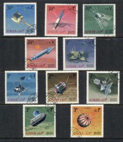 Ajman 1968 Space Research