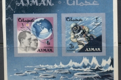 Ajman 1966 Mi#MS8B Space Research MS