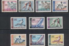 Ajman 1965 Mi#31-40 Summer Olympics Tokyo