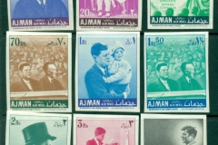 Ajman 1967 Mi#141-153B JFK Kennedy 50th Birthday IMPERF