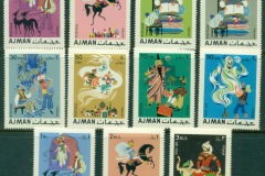 Ajman 1967 Mi#165-175 Middle eastern Tales, The Arabian Nights