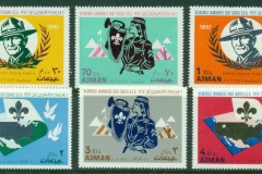 Ajman 1967 Mi#165-175 Middle eastern Tales, The Arabian Nights