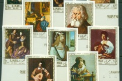 Ajman 1968 Mi#225-234 Famous Paintings IMPERF