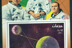 Ajman 1968 Mi#MS68A Apollo 7 Men in Space Missions MS