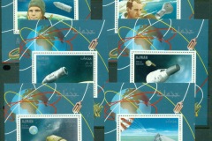 Ajman 1968 Mi#333-338 Apollo 7 Men in Space Missions 6xDLMS