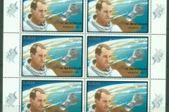 Ajman 1969 Mi#460A Edward White 2nd death Anniversary Opt, In memoriam sheetlet