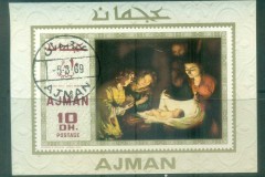 Ajman 1969 Paintings, Gerarardo delle Notti MS