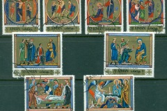 Ajman 1970 Mi#506-513 Easter Miniature Paintings