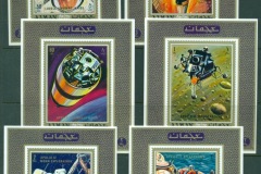Ajman 1970 Mi#561-566 Apollo 13 Space Mission 6xDLMS