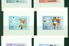 Ajman 1970 Mi#570-575 Venues of Summer Olympics 6xDLMS