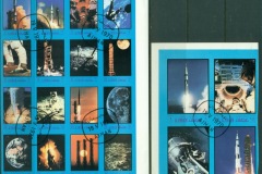 Ajman 1970 Mi#593-612B Apollo & Gemini Space Programs IMPERF
