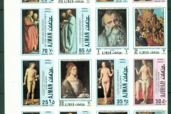 Ajman 1970 Mi#637-644B Albrecht Durer 500th Birthday, paintings