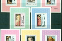 Ajman 1970 Mi#637-644 Albrecht Durer 500th Birthday, paintings 8xDLMS