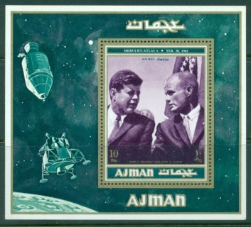 Ajman 1971 Mi#MS296A Apollo Space Crews MS