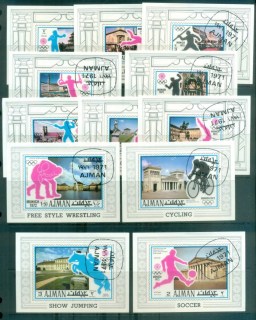 Ajman 1971 Mi#726-745 Munich Olympics 12xDLMS