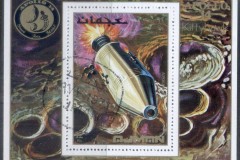 Ajman 1971 Mi#MS248A Apollo 14 Space Program MS