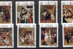 Ajman 1971 Mi#710-717 Charity Paintings