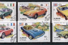 Ajman 1971 Mi#1169-1174 Sports cars