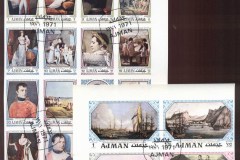 Ajman 1971 Paintings of Napoleon IMPERF Blk16, 4