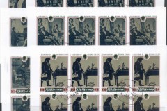 Ajman 1971 Mi#794-799 Beethoven 200th Birthday IMPERF  6x sheets