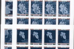 Ajman 1971 Mi#801B-806B Albert Schweitzer IMPERF sheets
